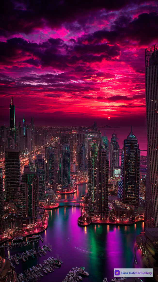 Cyberpunk Dubai