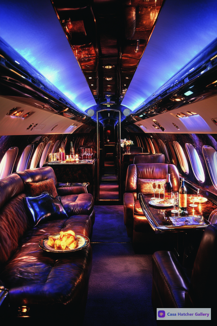 Luxurious Night Sky Lounge