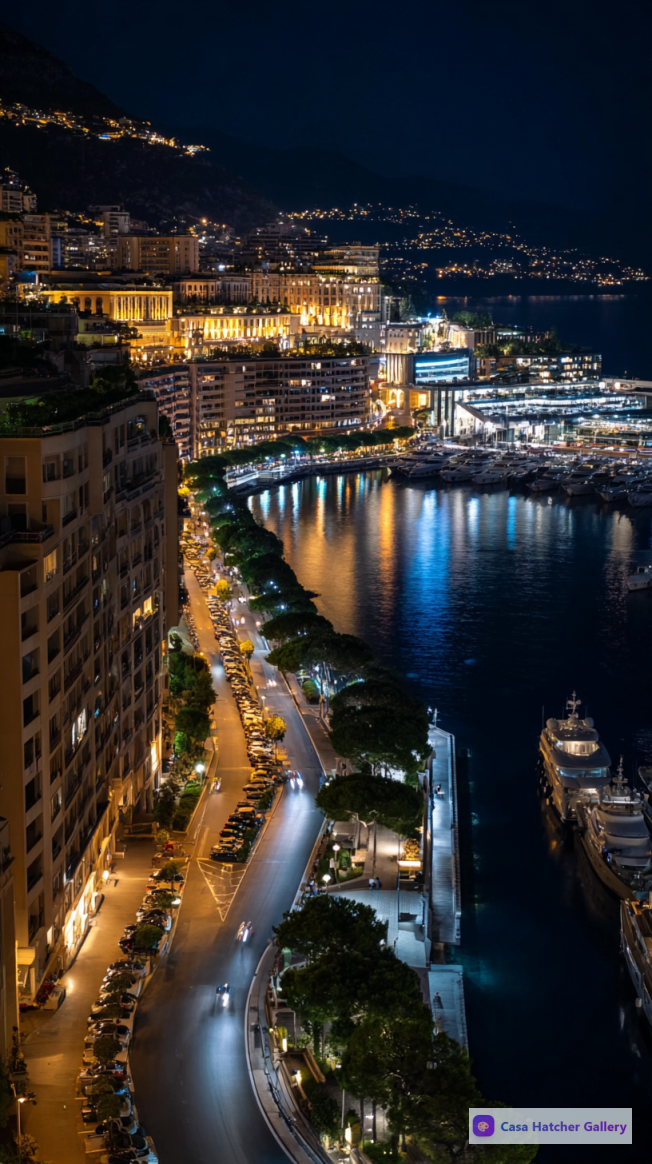 Luminous Monaco Nights