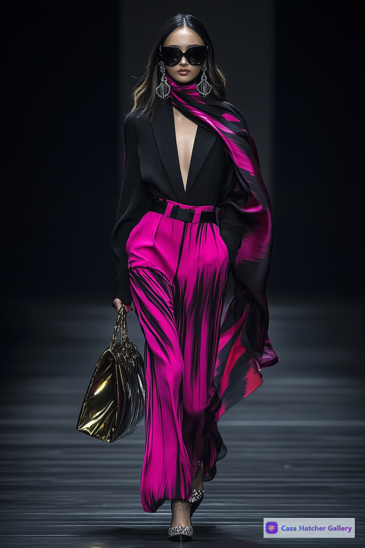 Glamorous Runway Statement