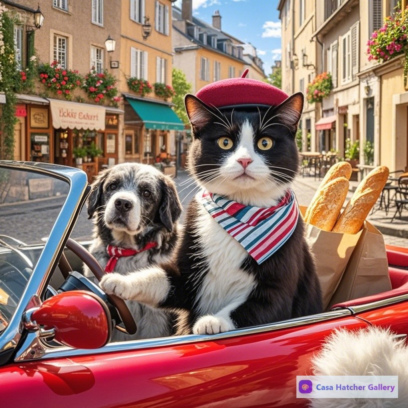 Parisian Paws & Baguettes